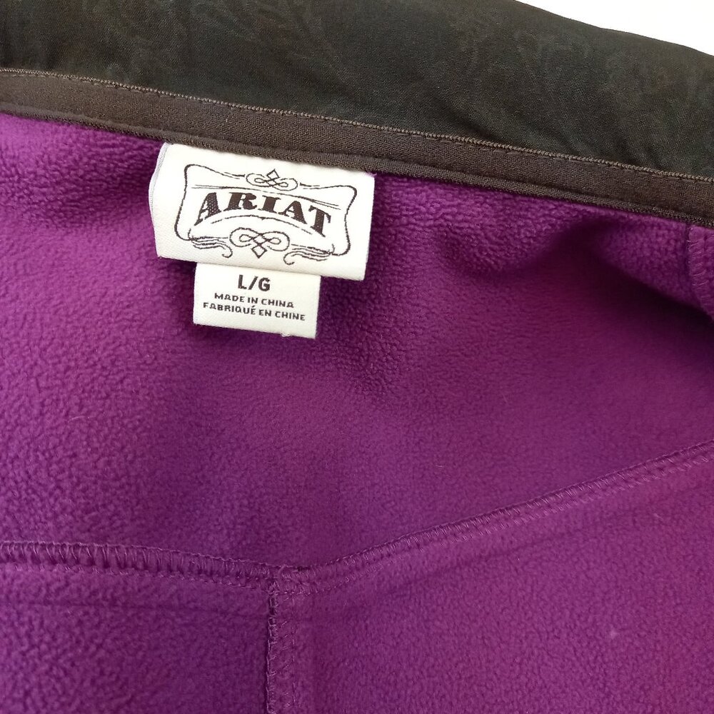 Ariat Windbreaker Softshell Jacket Full Zip Weste… - image 3